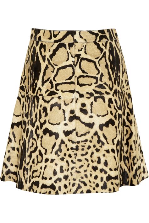 womens gucci skirt|Gucci leopard skirt.